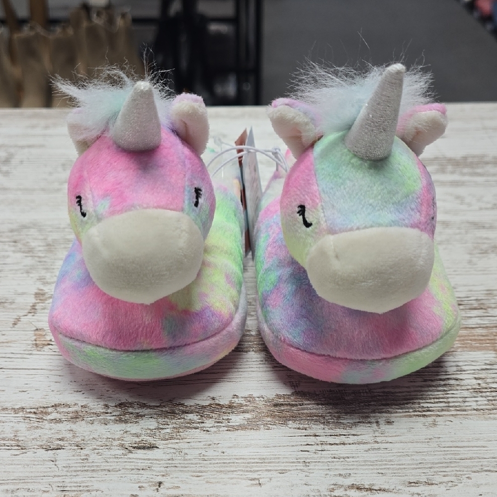 Cat & Jack™ Magic Unicorn Slippers | Small (5/6)